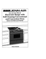 Jenn-Air SCE70600 Use And Care Manual предпросмотр