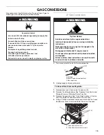 Предварительный просмотр 13 страницы Jenn-Air Slide-In Electric Ranges Installation Instructions Manual