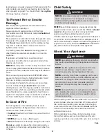 Preview for 3 page of Jenn-Air SLIDE-IN RANGE Use & Care Manual