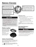 Preview for 13 page of Jenn-Air SLIDE-IN RANGE Use & Care Manual