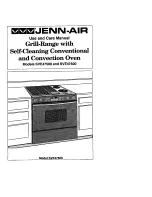 Jenn-Air SVE47500 Use And Care Manual предпросмотр