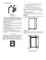 Preview for 7 page of Jenn-Air TC507W - Jenn-Air Trash Compactor Use And Care Manual