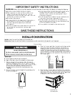 Предварительный просмотр 3 страницы Jenn-Air TC607 Use & Care Manual