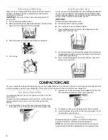 Предварительный просмотр 8 страницы Jenn-Air TC607 Use & Care Manual