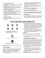 Предварительный просмотр 10 страницы Jenn-Air TC607 Use & Care Manual