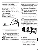 Preview for 5 page of Jenn-Air W10231365B Use And Care Manual