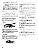 Preview for 12 page of Jenn-Air W10231365B Use And Care Manual