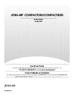 Preview for 1 page of Jenn-Air W10242571A Use And Care Manual