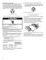 Preview for 8 page of Jenn-Air W10253462A User Manual