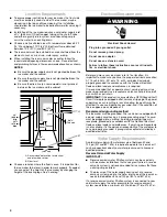 Preview for 4 page of Jenn-Air W10282142B Use & Care Manual