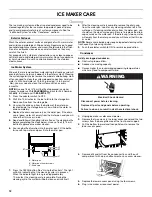 Preview for 12 page of Jenn-Air W10282143B Use & Care Manual