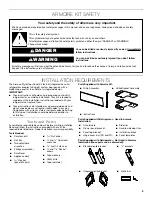 Предварительный просмотр 3 страницы Jenn-Air W10292391 Installation Instructions Manual