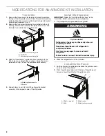 Предварительный просмотр 8 страницы Jenn-Air W10292391 Installation Instructions Manual