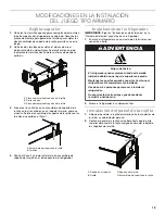 Preview for 15 page of Jenn-Air W10292391 Installation Instructions Manual