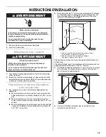 Preview for 39 page of Jenn-Air W10300219A Installation Instructions Manual