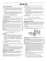 Предварительный просмотр 4 страницы Jenn-Air W103039888B Use & Care Manual