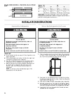 Предварительный просмотр 14 страницы Jenn-Air W10379136B Installation Manual