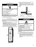 Предварительный просмотр 17 страницы Jenn-Air W10379136B Installation Manual