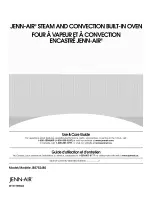 Preview for 1 page of Jenn-Air W10419852A Use & Care Manual