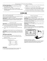 Preview for 7 page of Jenn-Air W10419852A Use & Care Manual