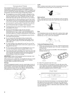 Preview for 8 page of Jenn-Air W10419852A Use & Care Manual