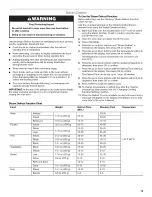 Preview for 13 page of Jenn-Air W10419852A Use & Care Manual