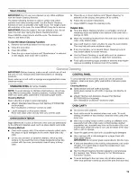 Preview for 19 page of Jenn-Air W10419852A Use & Care Manual