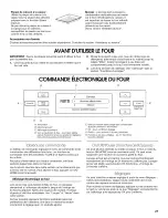 Preview for 27 page of Jenn-Air W10419852A Use & Care Manual