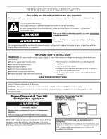 Предварительный просмотр 3 страницы Jenn-Air W10549548A Use & Care Manual