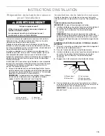 Preview for 15 page of Jenn-Air W10676381C Installation Instructions Manual