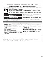 Preview for 19 page of Jenn-Air W10741583B Use & Care Manual