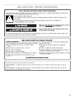 Preview for 37 page of Jenn-Air W10741583B Use & Care Manual