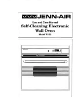 Предварительный просмотр 1 страницы Jenn-Air W132 Use And Care Manual