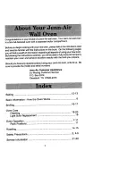 Preview for 3 page of Jenn-Air WG24000 Use And Care Manual