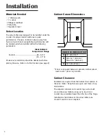 Preview for 4 page of Jenn-Air WINE CHILLER Owner'S Manual