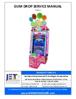 Jennison Entertainment Technologies GUM DROP Service Manual preview