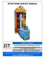 Preview for 1 page of Jennison Entertainment Technologies TICKET MINE Service Manual