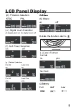 Preview for 8 page of Jenoptik JD210F User Manual