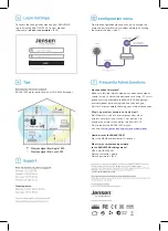 Предварительный просмотр 2 страницы Jensen of Scandinavia EAGLE 1200 Installation Manual