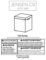 Предварительный просмотр 10 страницы Jensen 135 Estes Owner'S Manual