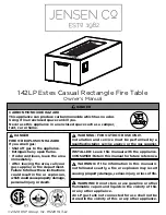 Jensen 142LP Manual preview