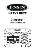 Preview for 1 page of Jensen 29795 Owner'S Manual