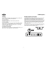 Preview for 13 page of Jensen 400.2 Installation And Operation Manual