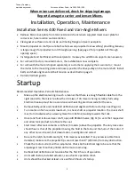 Предварительный просмотр 2 страницы Jensen 400 Installation, Operation And Maintenance Manual