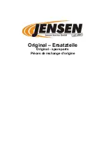 Preview for 91 page of Jensen 561301678 Operating Instructions Manual