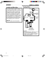 Предварительный просмотр 4 страницы Jensen A400HLX Installation And Operation Manual