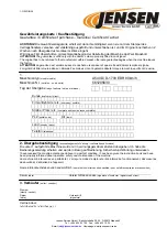 Preview for 7 page of Jensen A540 Di D-1703 EDR 80km/h Operating Instructions Manual