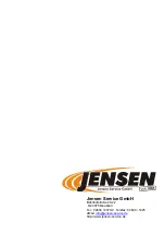 Preview for 76 page of Jensen A540 DiXL D-1703 E Operating Instructions Manual