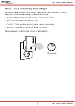 Предварительный просмотр 9 страницы Jensen AirLink 2000 Faq