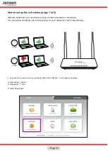 Предварительный просмотр 21 страницы Jensen AirLink 29150 v6 Basic Setup